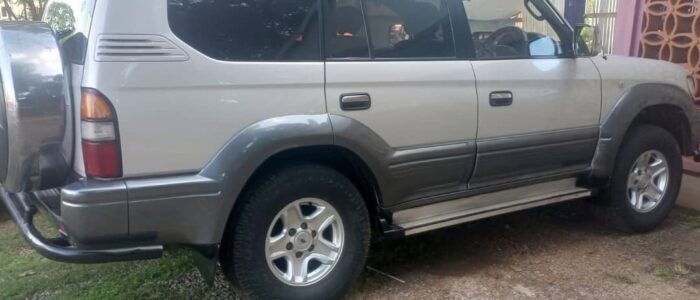 Tx without pop up Land Cruiser Prado Tx with a driver Tanzania